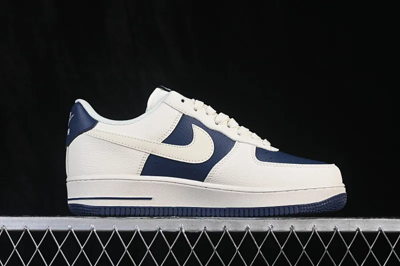 All Categories Nk Air Force 1 Air Force Series Nk Air Force 1 Low Air Force Low Nike Air Force 1'07 Low Off-White Navy Contrast Color Air Force One Low-top Casual Sneakers DN1688-817